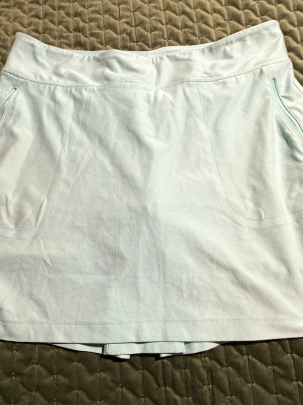 Nike Golf Tour Performance dri fit light blue green skort size medium